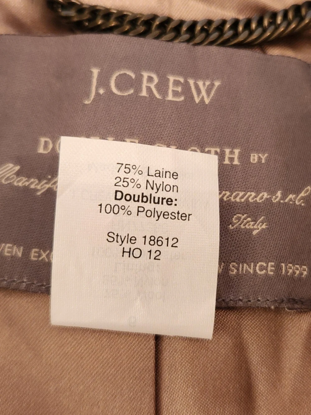 J. Crew elegant belted